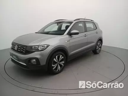 Volkswagen T-CROSS COMFORTLINE 200 1.0 TSI AT6 na cor Prata em Blumenau / SC - 6912393