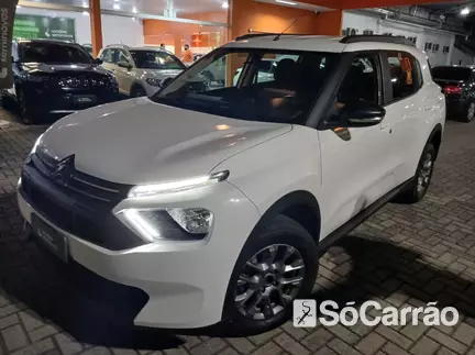 Citroen C3 AIRCROSS FEEL PACK 1.0 T200 7L CVT na cor Branca em Blumenau / SC - 6922510