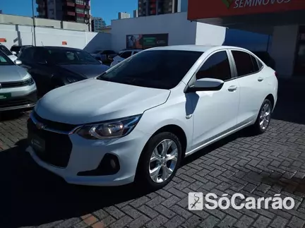 Chevrolet ONIX LTZ 1.0 TB 12V AT6 na cor Branca em Blumenau / SC - 6942779