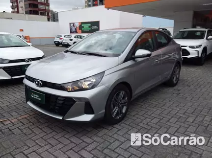 Hyundai HB20S COMFORT 1.0 TGDI 12V AT6 na cor Prata em Blumenau / SC - 6944931