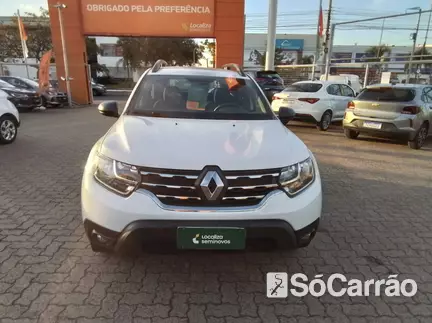 Renault DUSTER INTENSE 1.6 16V SCE CVT X-TRONIC na cor Branca em Blumenau / SC - 6954547