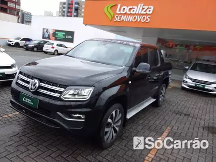 Volkswagen AMAROK CD EXTREME 4X4 3.0 TDI V6 258CV AT na cor Preta em Blumenau / SC - 6966063