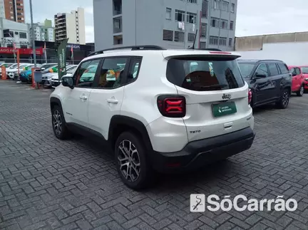 JEEP RENEGADE LONGITUDE 1.3 T270 GSE AT6 na cor Branca em Blumenau / SC - 7003824