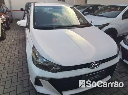 Hyundai HB20 COMFORT PLUS 1.0 12V na cor Branca em Criciúma / SC - 6818919