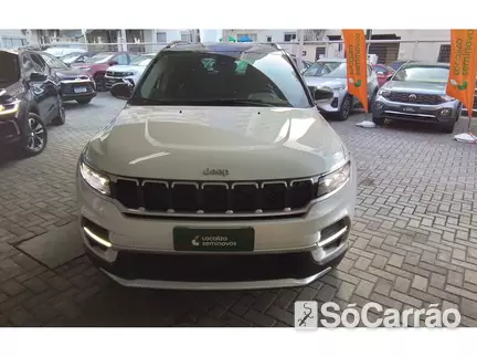 JEEP COMPASS LIMITED 4X2 1.3 T270 TB AT6 na cor Branca em Criciúma / SC - 6919772