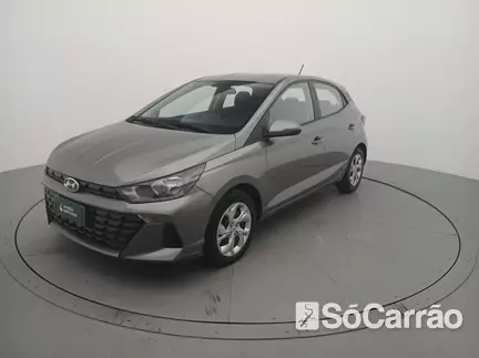 Hyundai HB20 COMFORT PLUS 1.0 12V MT5 na cor Cinza em Criciúma / SC - 7085123