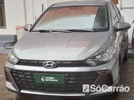 Hyundai HB20S COMFORT PLUS 1.0 TGDI 12V AT6 na cor Cinza em São José / SC - 6952953
