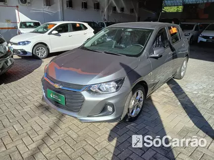 Chevrolet ONIX LTZ 1.0 TB 12V AT6 na cor Prata em Itajaí / SC - 6771667