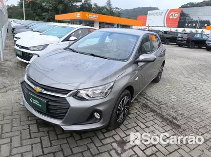 Chevrolet ONIX LT 1.0 TB 12V MT6 na cor Prata em Itajaí / SC - 6777766