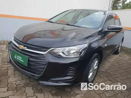Chevrolet ONIX LT(R7H) 1.0 12V MT6 na cor Preta em Itajaí / SC - 6777978