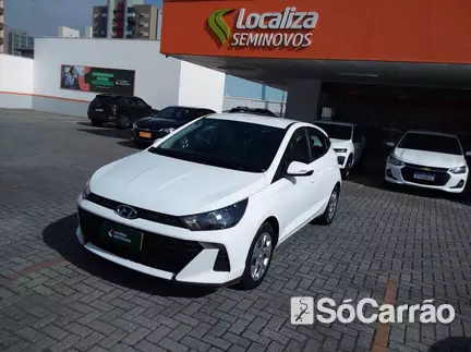Hyundai HB20 COMFORT PLUS 1.0 12V na cor Branca em Itajaí / SC - 6784683