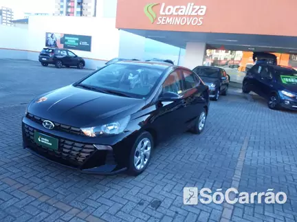 Hyundai HB20S COMFORT PLUS 1.0 12V MT na cor Preta em Itajaí / SC - 6789723