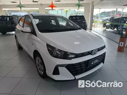 Hyundai HB20 SENSE PLUS 1.0 MT5 na cor Branca em Itajaí / SC - 6907367