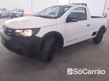 Volkswagen SAVEIRO CS ROBUST G6 1.6 16V MSI na cor Branca em Itajaí / SC - 6991124