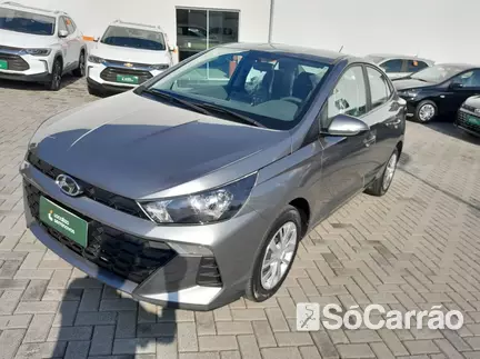 Hyundai HB20S COMFORT PLUS 1.0 12V MT na cor Cinza em Joinville / SC - 6780007