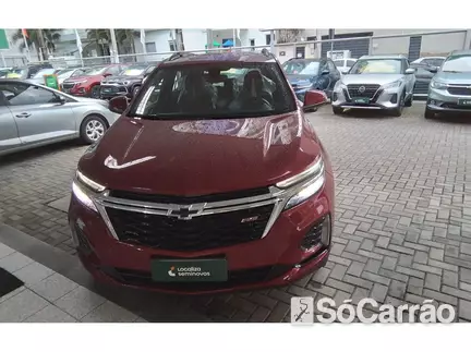 Chevrolet EQUINOX RS 1.5 TB AT6 na cor Vermelha em São José / SC - 6904660