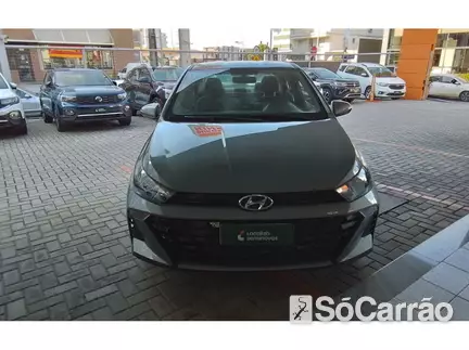 Hyundai HB20S COMFORT PLUS 1.0 TGDI 12V AT6 na cor Cinza em Florianópolis / SC - 6759555