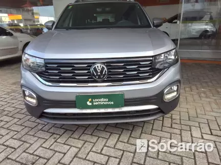 Volkswagen T-CROSS HIGHLINE 250 1.4 TSI MT6 na cor Prata em Florianópolis / SC - 6763902