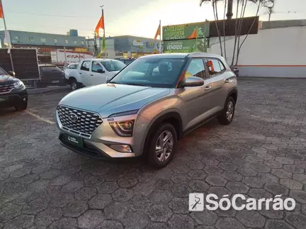 Hyundai CRETA COMFORT 1.0 12V T-GDI AT na cor Prata em Florianópolis / SC - 6766180