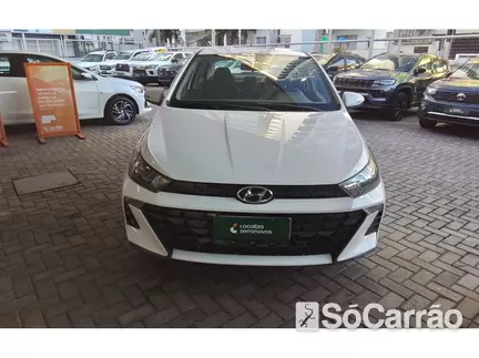 Hyundai HB20S COMFORT PLUS 1.0 TGDI 12V AT6 na cor Branca em Florianópolis / SC - 6777569