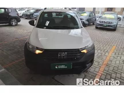Fiat STRADA CD ENDURANCE 1.4 8V na cor Branca em Florianópolis / SC - 6959211