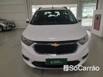 Chevrolet SPIN PREMIER 1.8 8V ECO AT6 na cor Branca em Florianópolis / SC - 6961640
