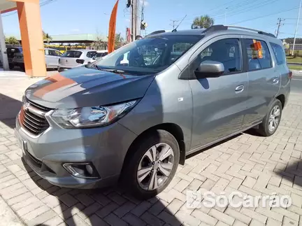 Chevrolet SPIN PREMIER 1.8 8V ECO AT6 na cor Prata em Florianópolis / SC - 6966388