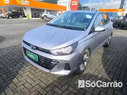 Hyundai HB20S COMFORT PLUS 1.0 TGDI 12V AT6 na cor Prata em Joinville / SC - 6774443