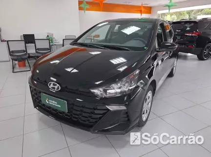 Hyundai HB20S COMFORT PLUS 1.0 12V MT na cor Preta em Joinville / SC - 6828287