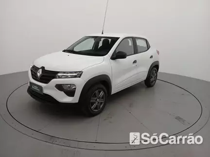Renault KWID ZEN 1.0 12V na cor Branca em Joinville / SC - 6935386