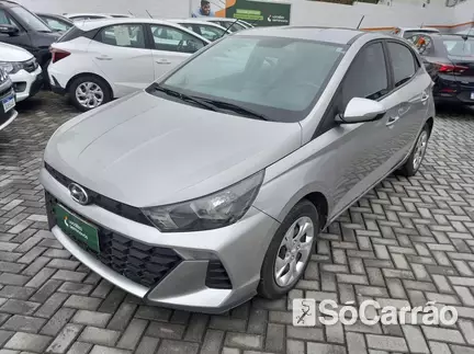 Hyundai HB20 COMFORT PLUS 1.0 12V MT5 na cor Prata em Joinville / SC - 6937756