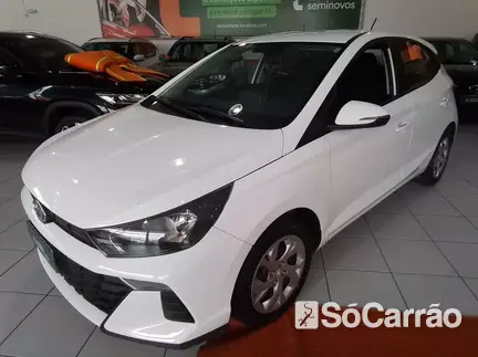 Hyundai HB20 COMFORT PLUS 1.0 12V na cor Branca em Joinville / SC - 6942730