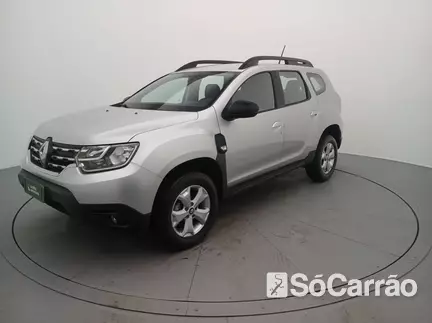 Renault DUSTER INTENSE 1.6 16V SCE CVT X-TRONIC na cor Prata em Joinville / SC - 6958010