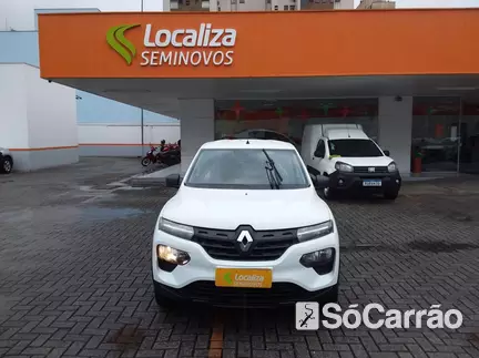 Renault KWID ZEN 1.0 12V SCE na cor Branca em Joinville / SC - 6961299