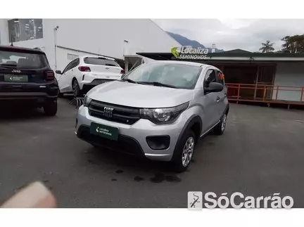 Fiat MOBI LIKE 1.0 8V na cor Prata em Joinville / SC - 6975582