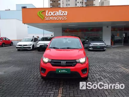Fiat MOBI LIKE 1.0 8V na cor Vermelha em Joinville / SC - 6979457