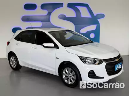 Chevrolet ONIX 1.0 MT na cor Branca em Curitiba / PR - 6908322