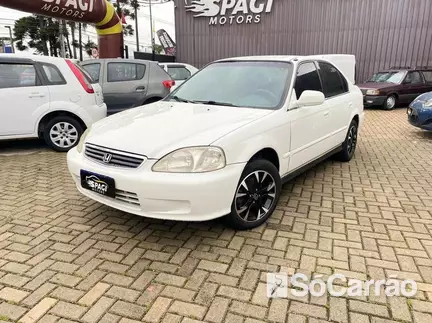 Honda CIVIC EX 1.6 16V AT na cor Branca em São José dos Pinhais / PR - 6940737
