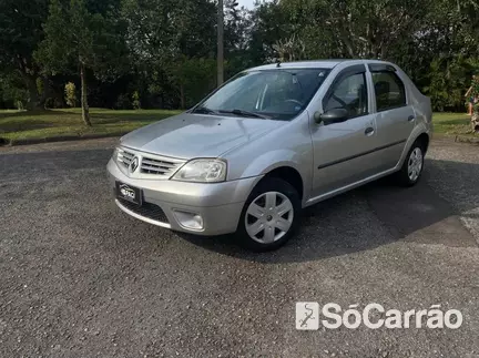 Renault LOGAN AUTHENTIQUE 1.0 12V SCE na cor Prata em São José dos Pinhais / PR - 6952018