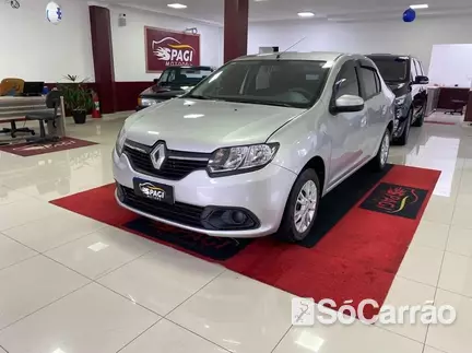 Renault LOGAN AUTHENTIQUE 1.0 12V SCE na cor Prata em São José dos Pinhais / PR - 6966620