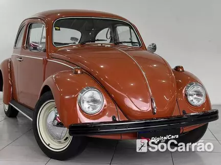 Volkswagen FUSCA 1300 na cor Laranja em Curitiba / PR - 6680156