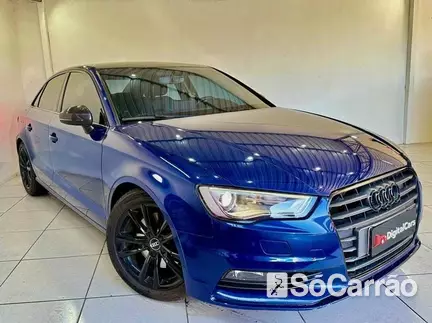 Audi A3 SEDAN AMBITION 2.0 16V TFSI S TRONIC na cor Azul em Curitiba / PR - 6824453