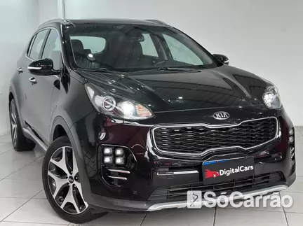 KIA SPORTAGE EX 4X2 2.0 16V AT na cor Preta em Curitiba / PR - 6880140