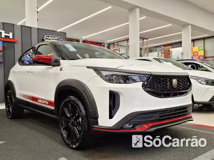 Fiat PULSE ABARTH TURBO 270 FLEX AT na cor Branca em Joinville / SC - 6710598