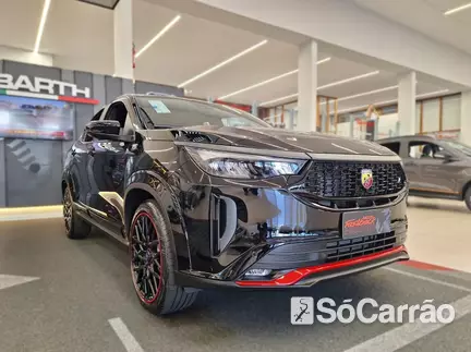 Fiat FASTBACK ABARTH T270 1.3 TB CVT na cor Preta em Joinville / SC - 6710616