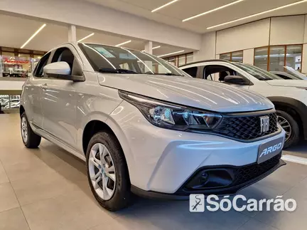 Fiat ARGO DRIVE 1.0 6V FIREFLY na cor Prata em Joinville / SC - 6906897