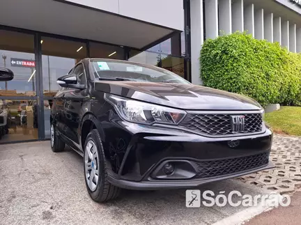 Fiat ARGO DRIVE 1.3 8V FIREFLY AT FLEX na cor Preta em Joinville / SC - 6906908
