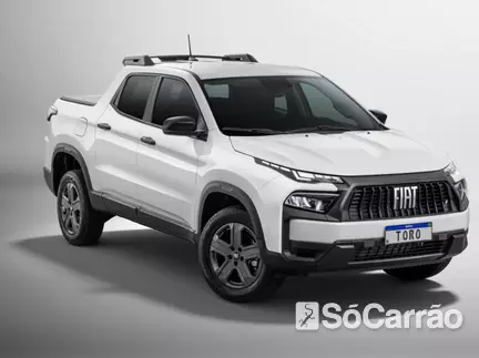 Fiat TORO ENDURANCE 1.3 T270 AT6 na cor Branca em Joinville / SC - 6907630