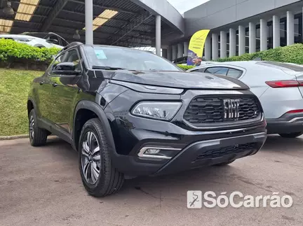 Fiat TORO FREEDOM 1.3 T270 AT6 FLEX na cor Preta em Joinville / SC - 6907639