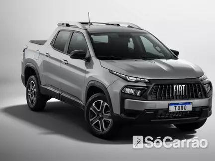 Fiat TORO FREEDOM 1.3 T270 AT6 FLEX na cor Prata em Joinville / SC - 6907640